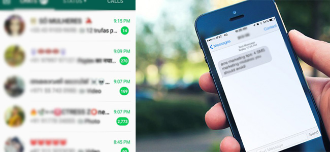SMS vs WhatsApp - Who is winning in the battle of business communication?